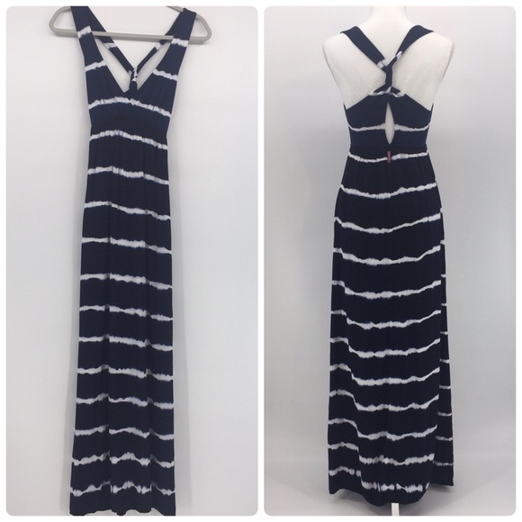 Hard Tail Dresses & Skirts - HARD TAIL Twisty Back Maxi Dress Tie die in size S